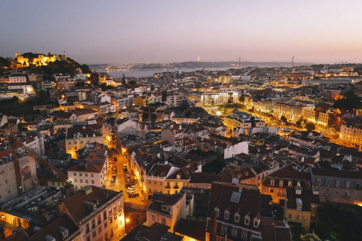 Lisbon Landscape at night