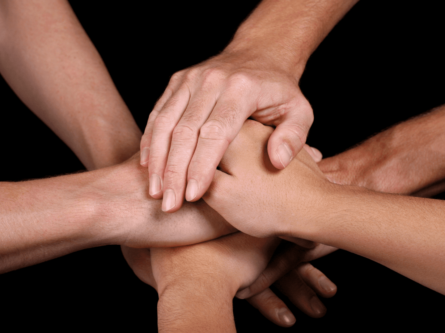 a close up of a hand