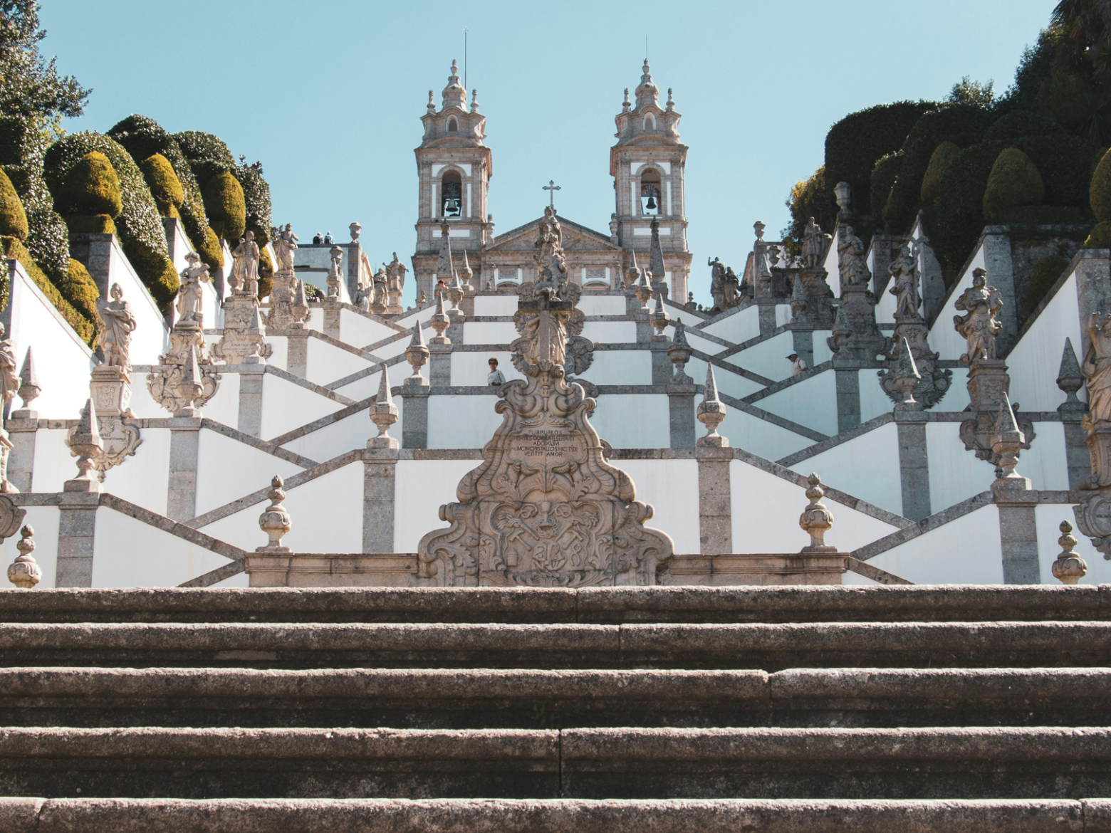Bom jesus stairs braga