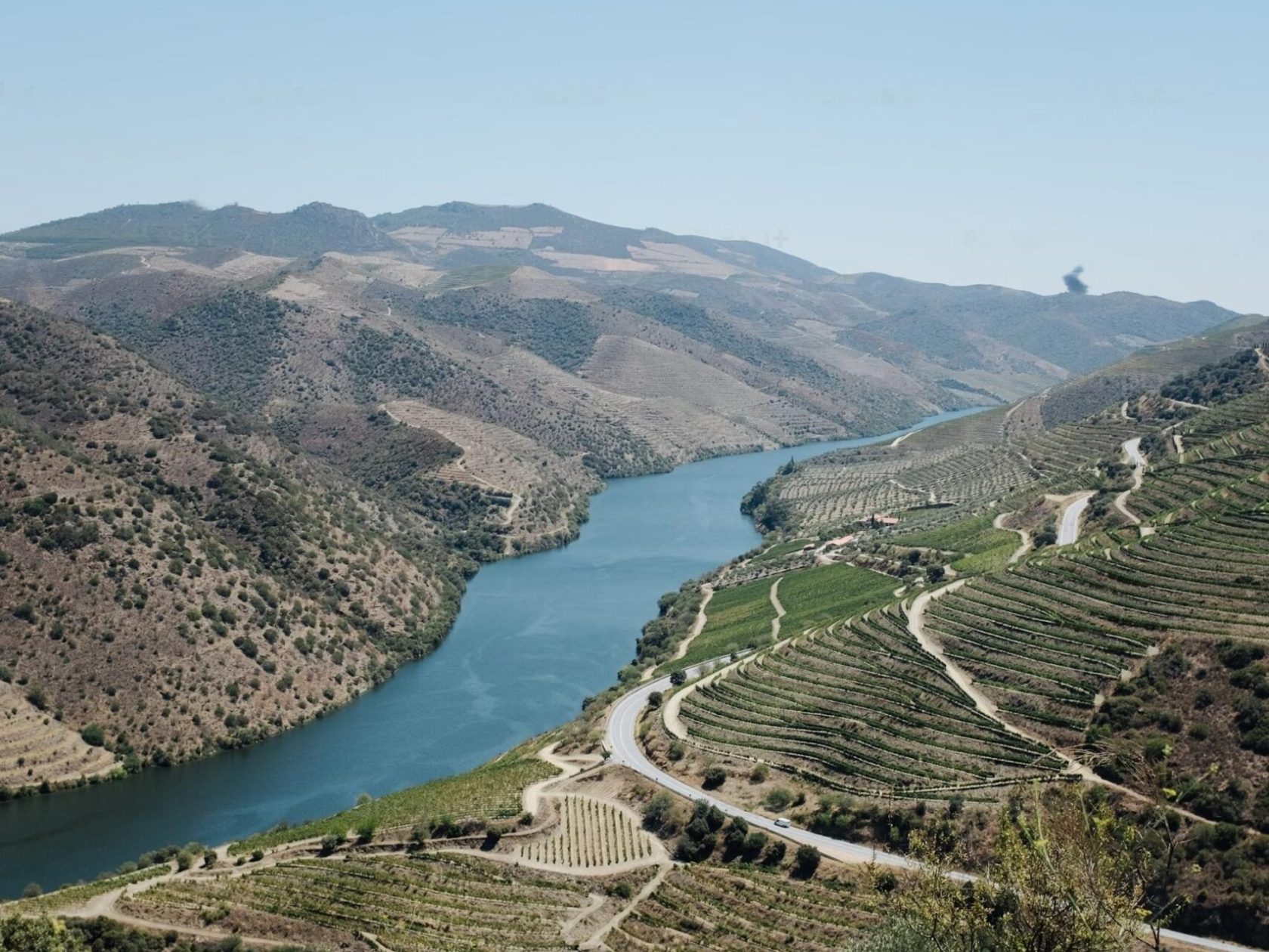 Douro River in Régua region