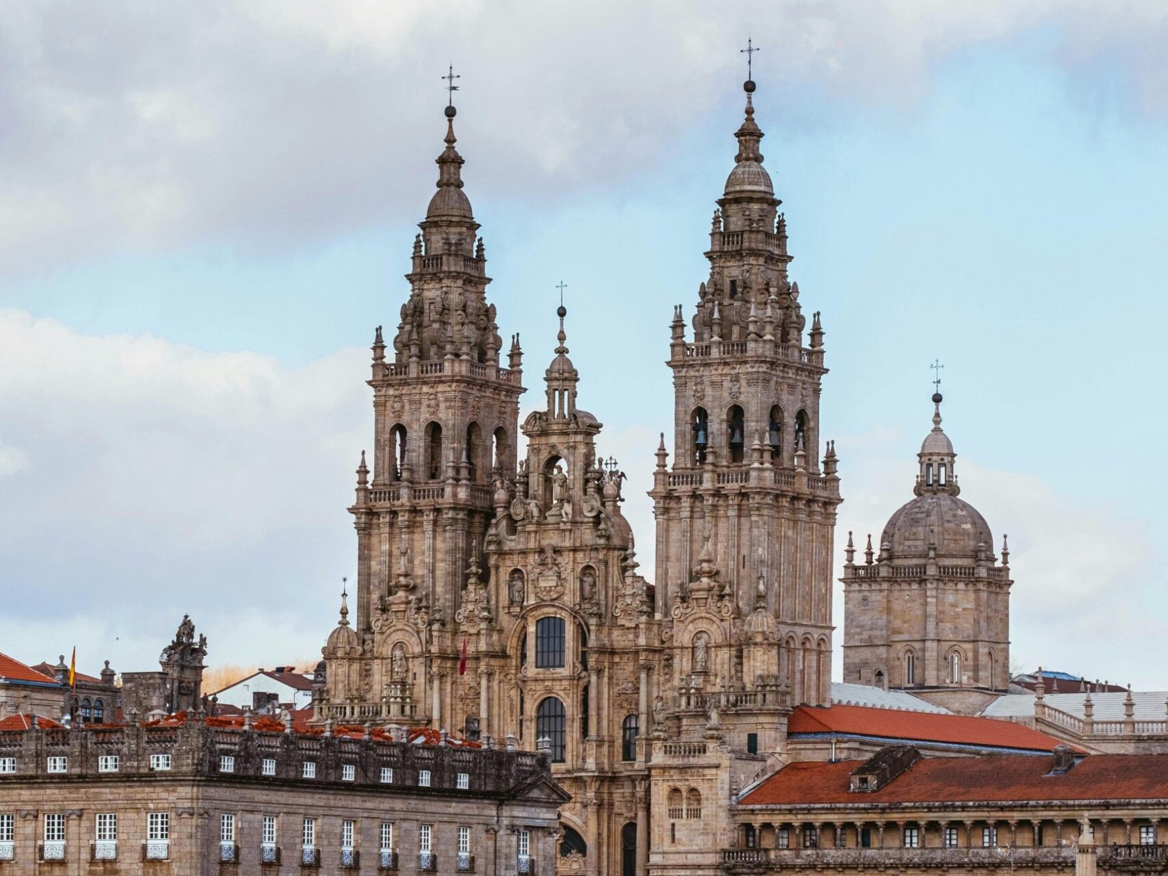 Old Chapel in center of city