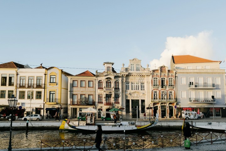 Ria de Aveiro com um moliceiro